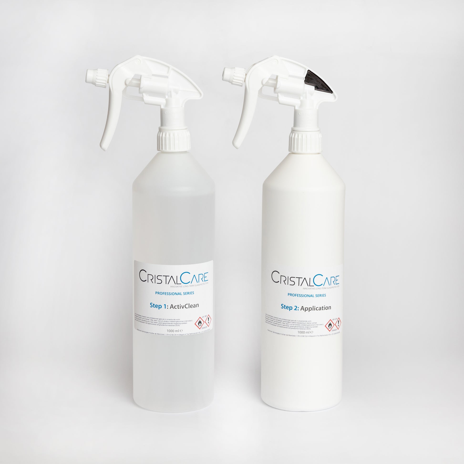 CristalCare Basic Set with ActiveClean and protection treatment for permanent glass protection